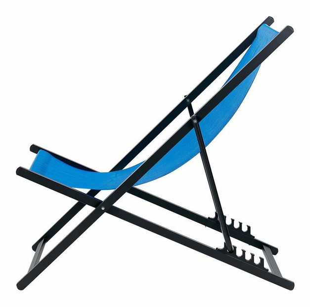 Lehátko Locza (modrá + černá)