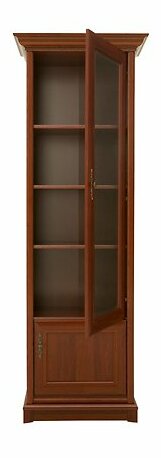 Vitrína BRW KENT EWIT 1DP (Kaštan) *bazar