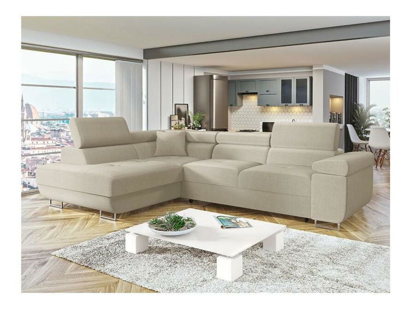 Rohová rozkládací pohovka Talvio (L) (manila 02)