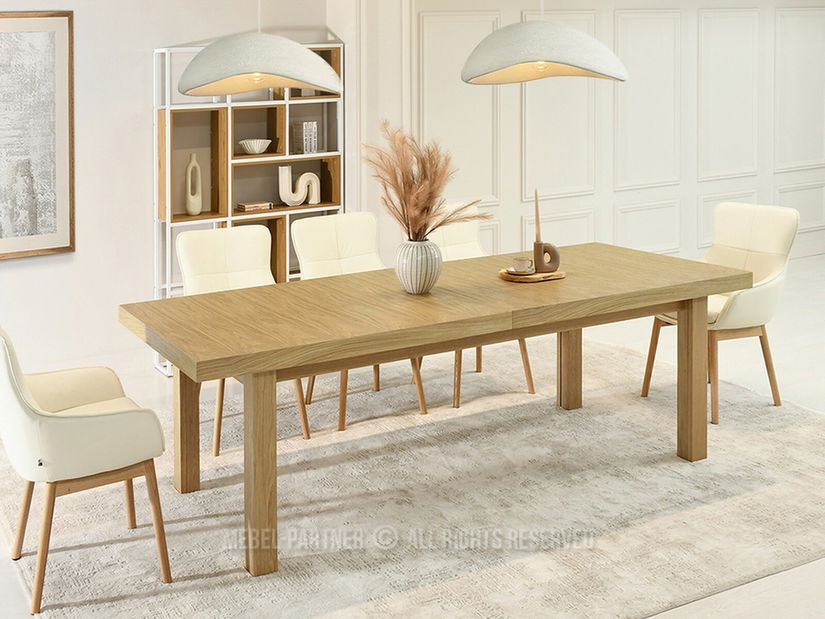 Jídelní stůl Conflictos (dub)