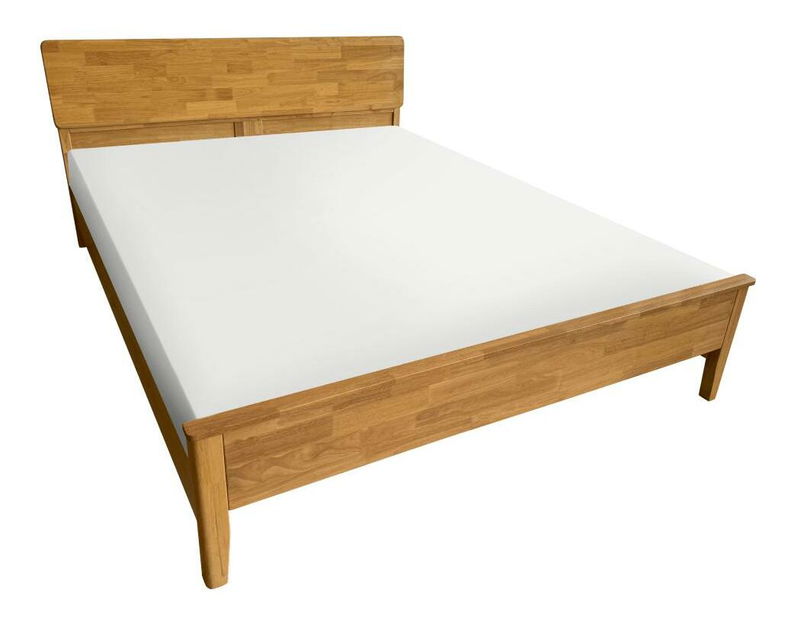 Manželská postel 180 cm Novedades (přírodní) (s roštem)