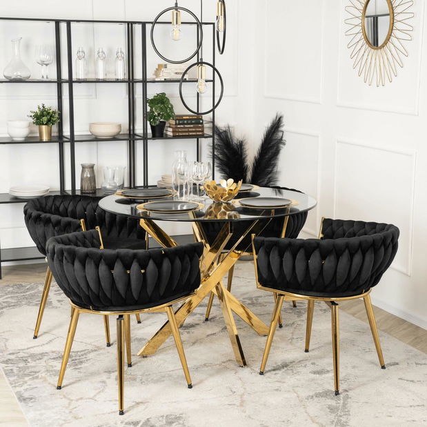 Jídelní židle Rebeldes (černá)