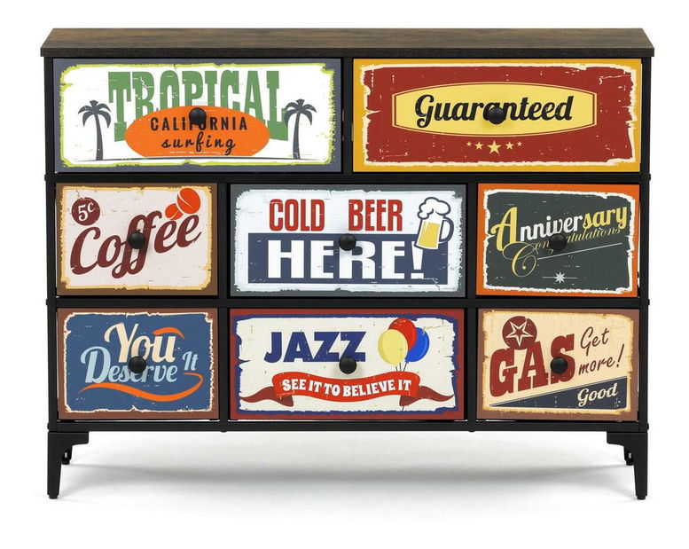 Komoda Alharacas 2 (černá)