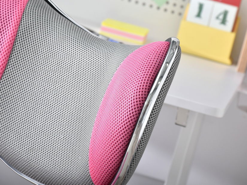 Křeslo Catty (sivorůžová + černá)