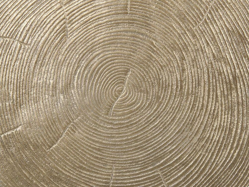 Příruční stolek Munza (zlatá)