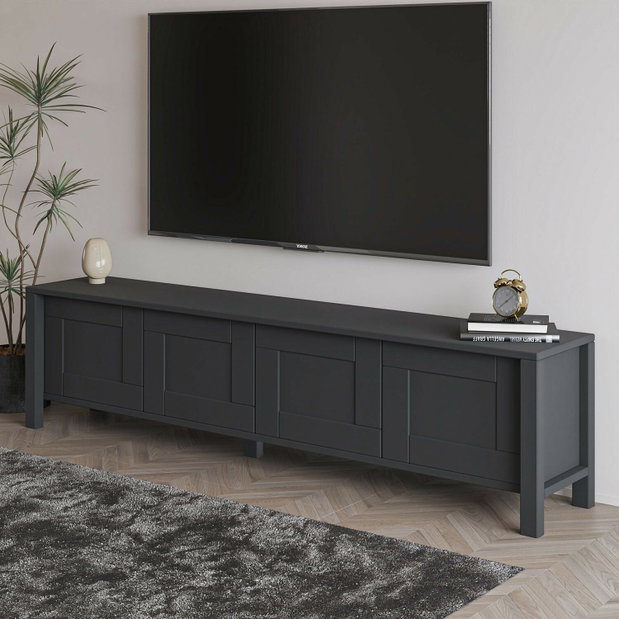  TV stolek/skříňka Vasel (antracit)