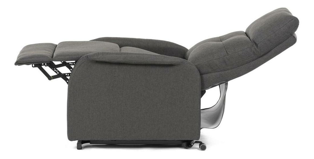 Polohovací křeslo Truculenta (šedá)