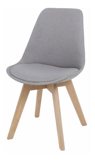 Jídelní židle Lorita (šedohnědá)