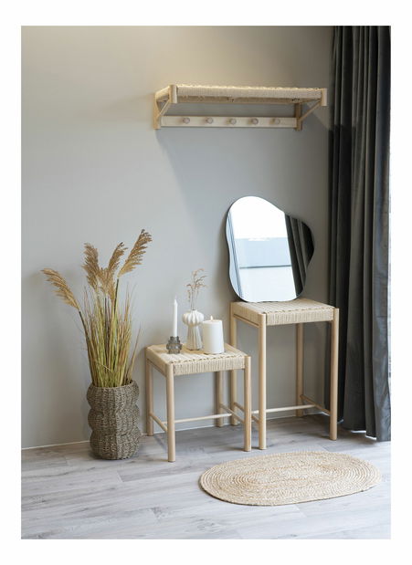 Taburetka Abiano 3 (přírodní)