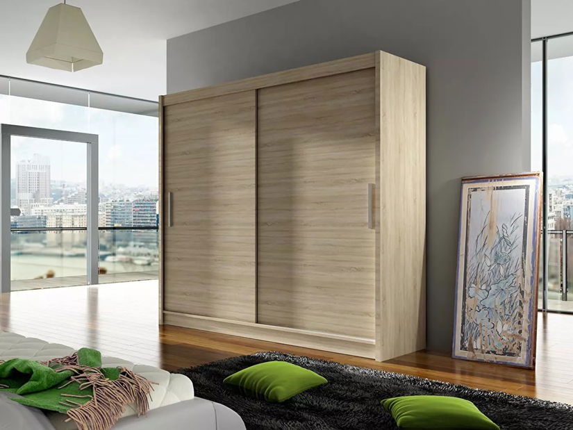 Šatní skříň Baker (dub sonoma)