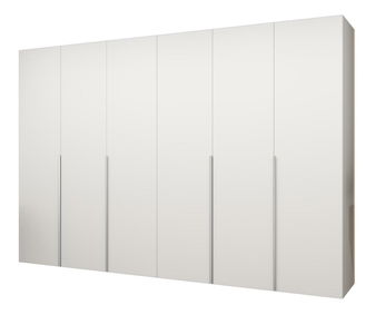 Šatní skříň 300 cm Alice 1 (bílá + kašmír)