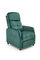 Relaxační křeslo Fallon (tmavozelená)