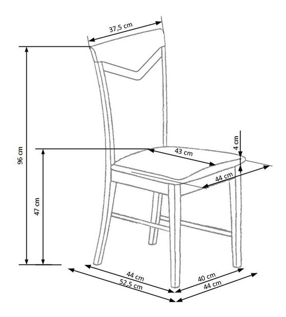 Jídelní židle Citrone