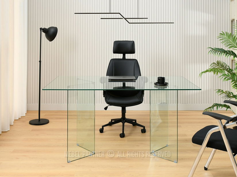 Jídelní stůl Fernandez (čiré sklo)