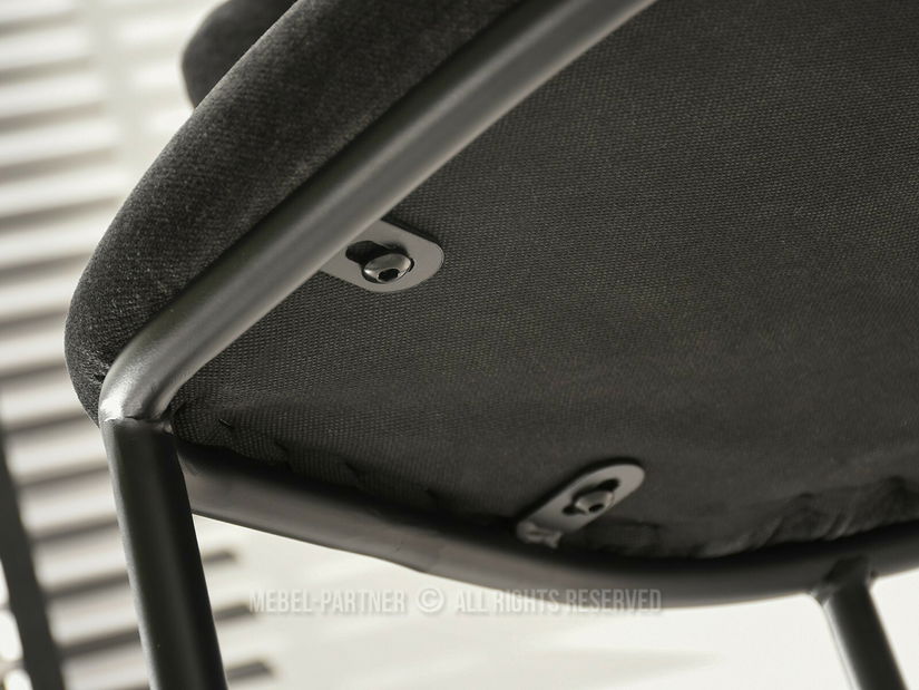 Barová židle Kurkum (černá)