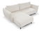 Rohová sedací souprava Adelon (světlobéžová) (L)