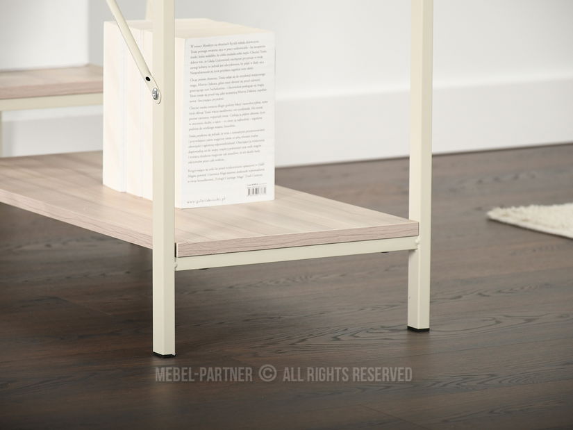 Regál Gecon Reg (popelaváo béžová + krémová)