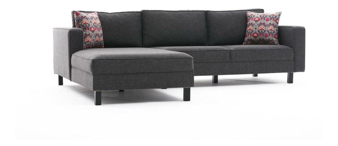 Rohová sedačka Kalen 1 (L) (antracit)