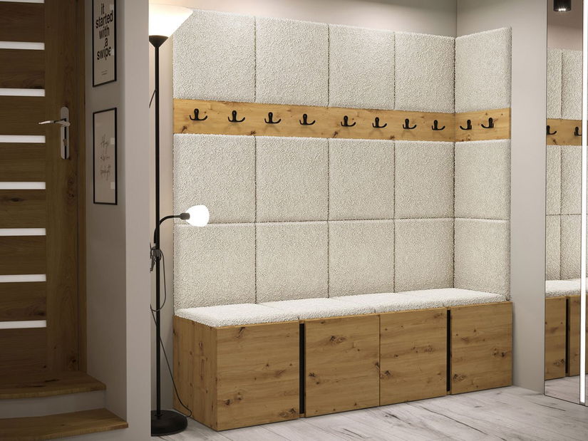 Předsíň Tovenaz II (dub artisan + černá)