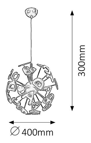 Dekorativní svítidlo Abc 4716 (vícebarevné)