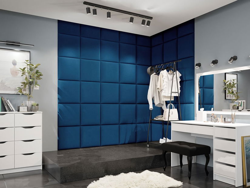 Čalouněný stěnový panel Pazara 42x42 (manila 26) *výprodej