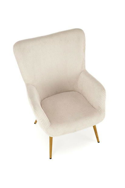 Křeslo Amario (krémová)