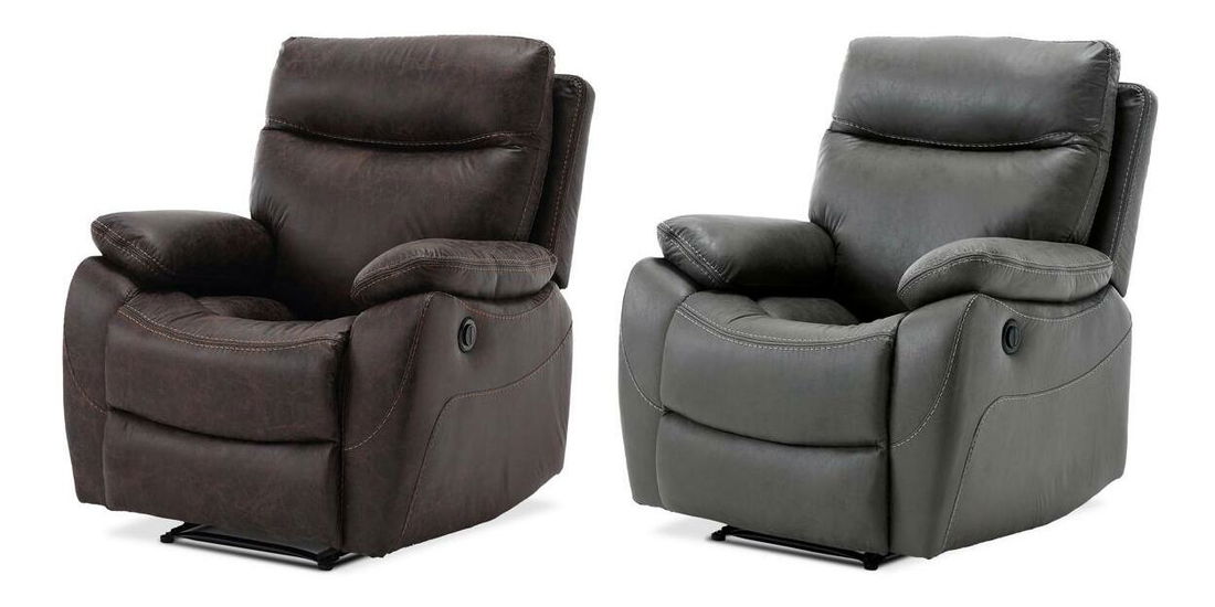 Polohovací křeslo Tricornio (šedá)