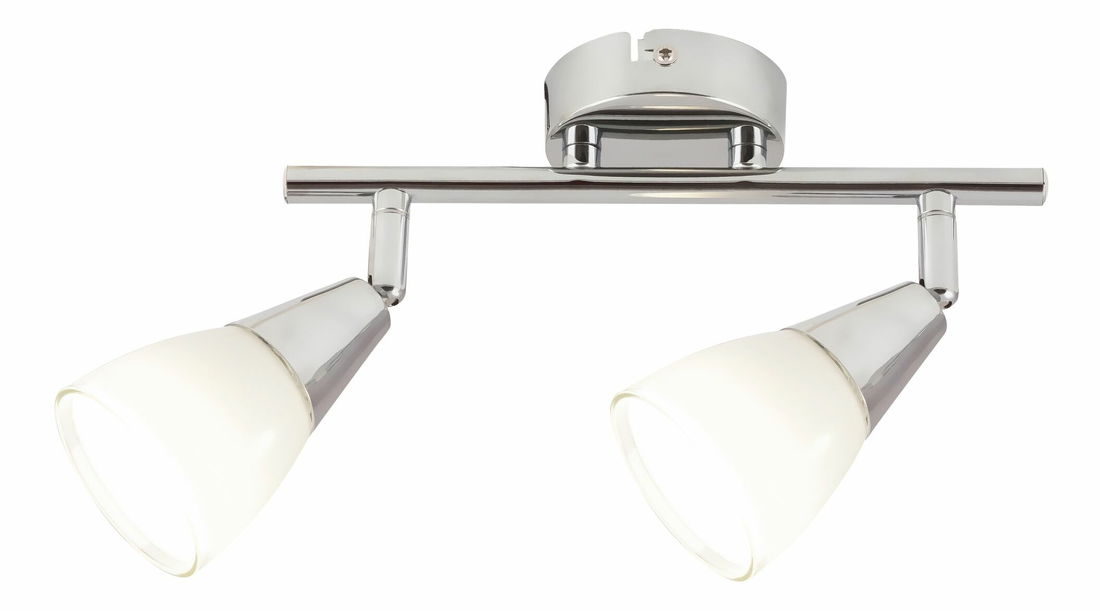 Bodové svítidlo Nicolette 6768 (chromová + bílá)