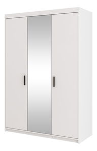Šatní skříň se zrkadlom Elanor II (bílá)