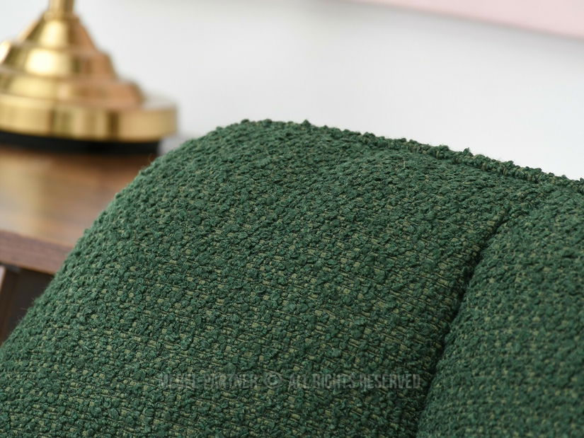 Křeslo Island (zelená + černá)