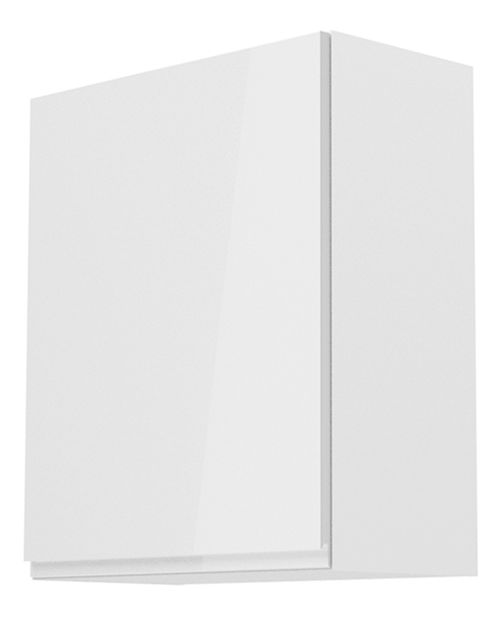 Horní kuchyňská skříňka G601F Aurellia (bílá + lesk bílý) (L)