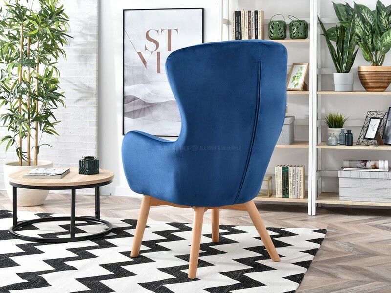 Křeslo Léto (námořnická + černá)