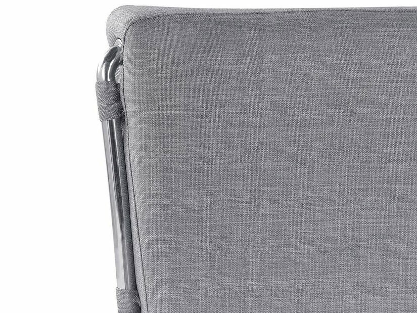 Manželská vodní postel 160 cm Pariz (šedá)