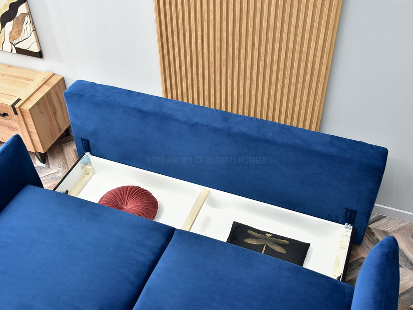 Pohovka dvousedačka Lasciare (černá)