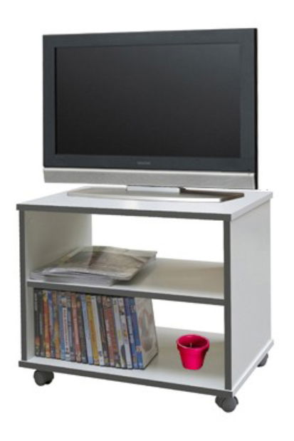 TV stolek/skříňka Hardy bílá