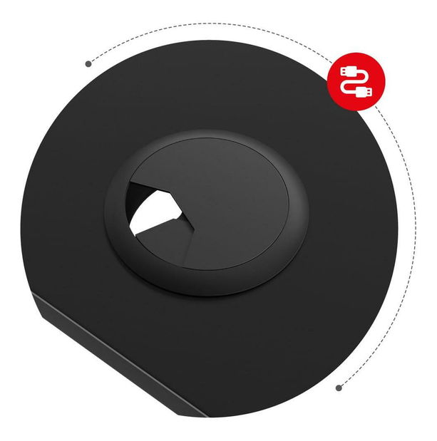 Elektricky nastavitelný Rohový PC stolek Hyperion 9.1 (černá) *výprodej