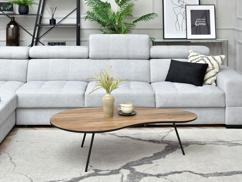 Konferenční stolek Sirius (ořech + černá)