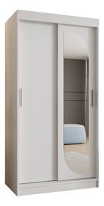 Šatní skříň 100 cm Lulu (bílá)