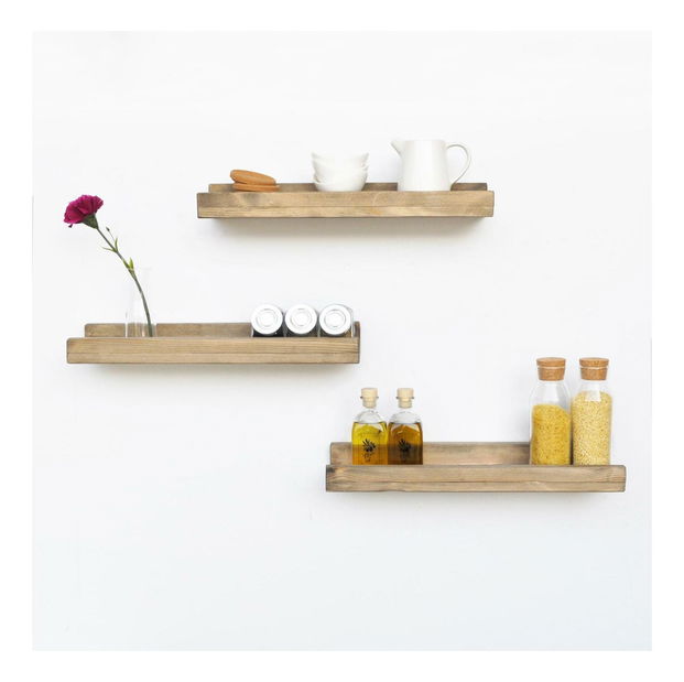 Set 3ks. polic Nopesa 7 (ořech)