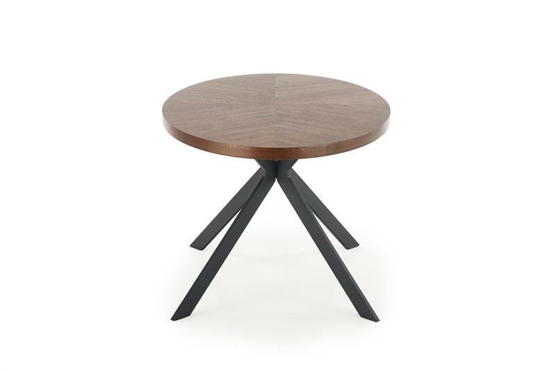 Jídelní stůl Laraco (ořech + černá) (pro 6 osob)