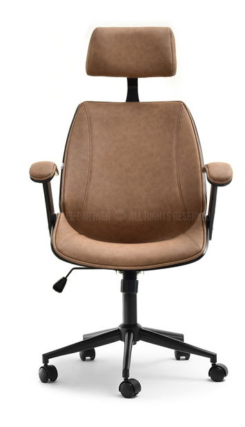 Křeslo Franc (tmavě hnědá + černá)