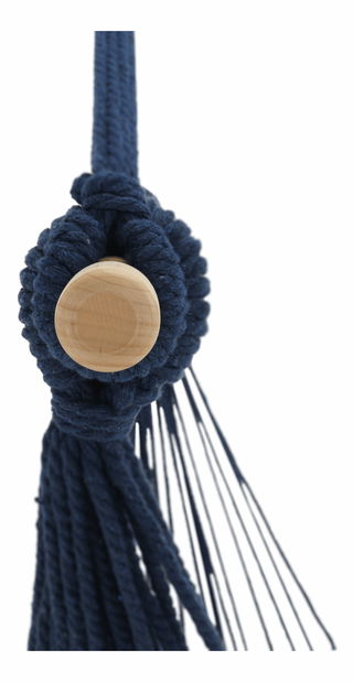 Závěsné houpací křeslo Nicolaj (modrá)