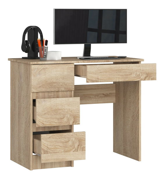 PC stolek Benicio II (dub sonoma) (L)