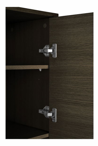 Skříňka Ksitina 3 (tmavě hnědá)