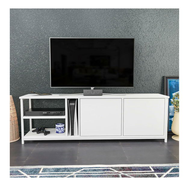 TV stolek Primerossa (bílá)