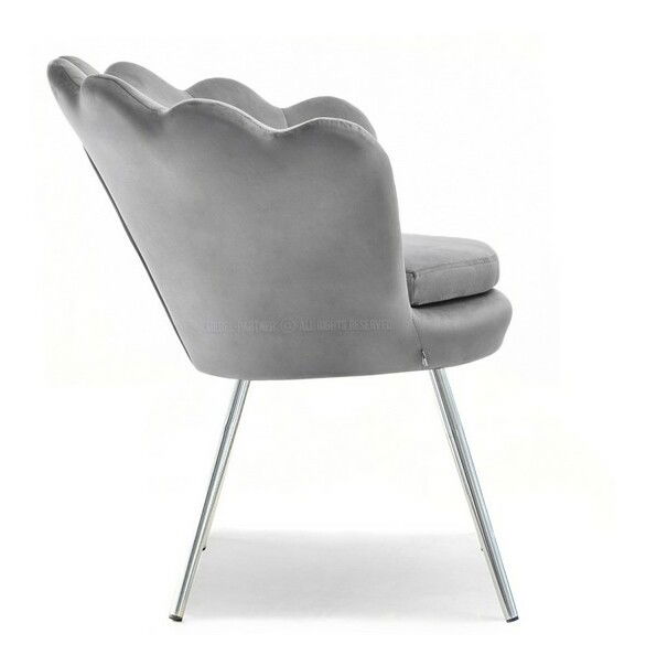 Křeslo Lasair (šedá + černá)