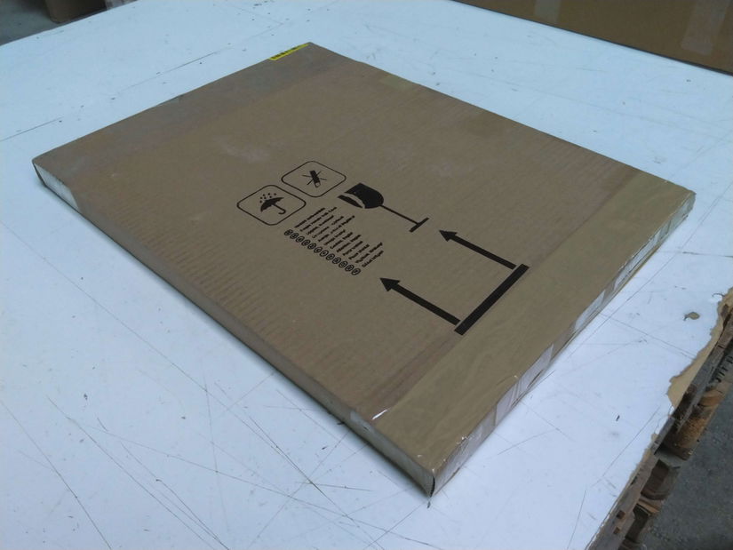 Dvířka na vestavěnou myčku Sheila ZM 570 x 446 (dub artisan + bilá) *bazar