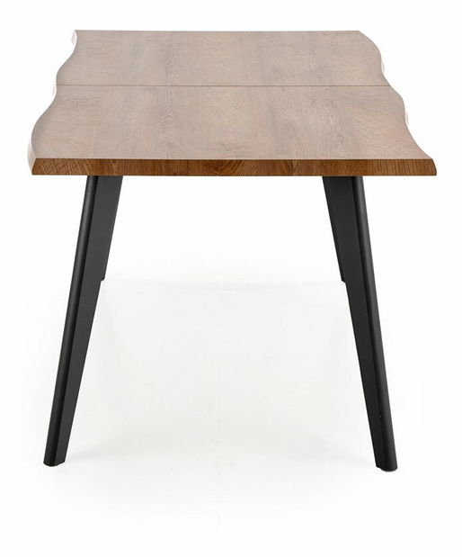 Jídelní stůl Dickhart 120 (přírodní + černá)