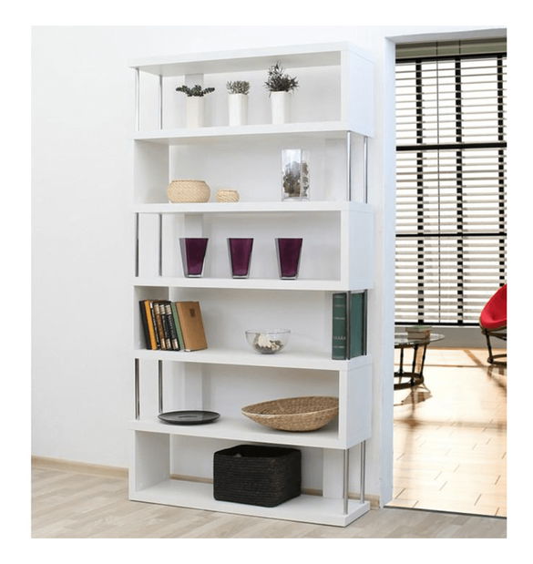 Regál Aboyne FP 6D bílá