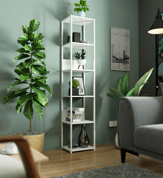 Regál Loriana (bílá)